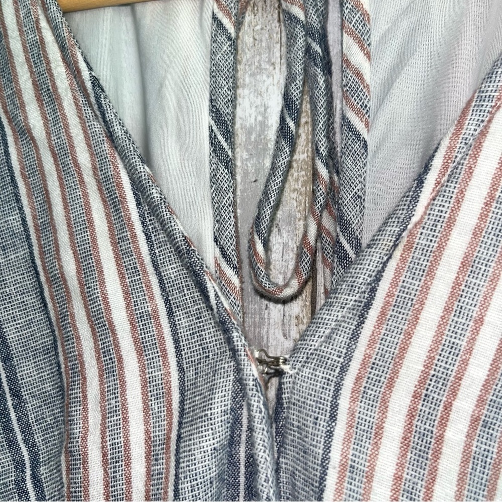 American Eagle Striped Kimono Sleeve Romper - Picture 7 of 10